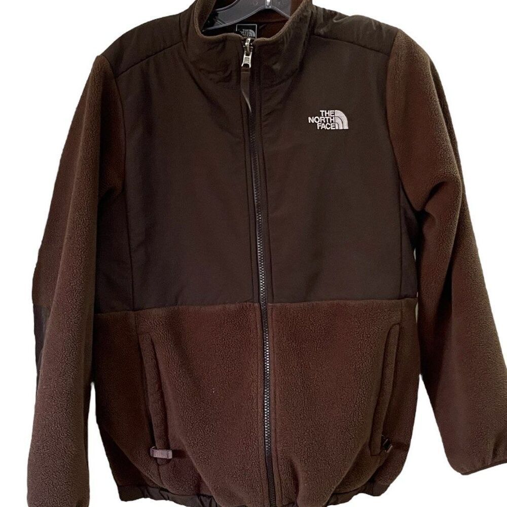 The North Face Girls Denali Jacket – Brown, XL (16-18), Pre-Loved